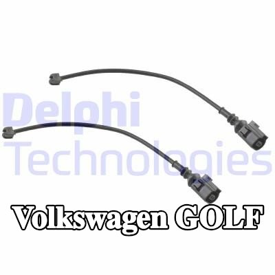 DELPHI مستشعر تآكل وسادات الفرامل للمحور الأمامي — 2000 Volkswagen Golf