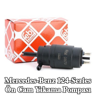 FEBI BILSTEIN Ön cam yıkama pompası 12V — Mercedes-Benz 124-Series