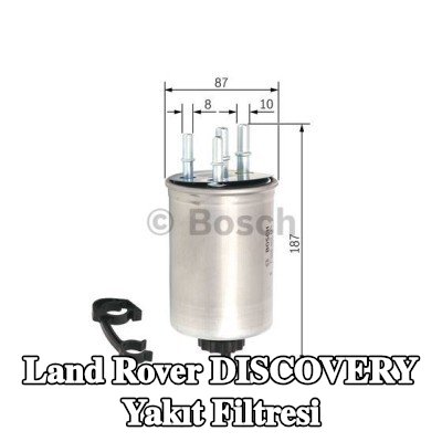BOSCH Yakıt filtresi — 2011 Land Rover Discovery