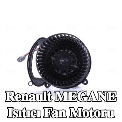 NISSENS Dirençsiz ısıtıcı fan motoru — Renault Megane