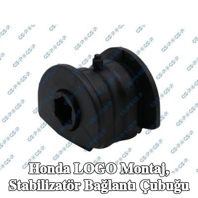GSP Montaj, denge çubuğu bağlantısı Ön Aks Sol, Ön Aks Sağ, Alt — Honda Logo