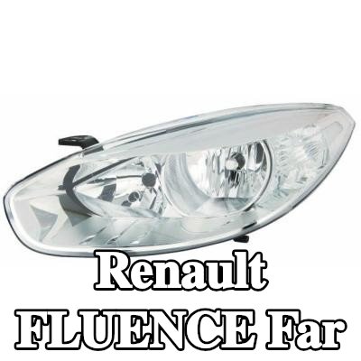 ABAKUS Far Sağ, H7/H7, far seviyeleme motorlu, Lens Rengi (yön göstergesi): Kristal berraklığında, ampul içermez, ampul yuvası olmadan — Renault Fluence