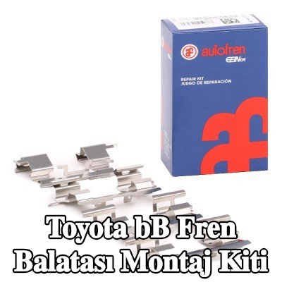 AUTOFREN SEINSA Fren balatası montaj kiti Ön Aks — Toyota bB