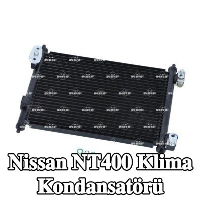 NRF Klima kondansatörü EASY FIT, conta halkası ile, azot dolgulu — Nissan Nt400