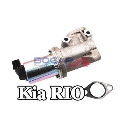 BOGAP صمام إعادة تدوير غاز العادم — Kia Rio