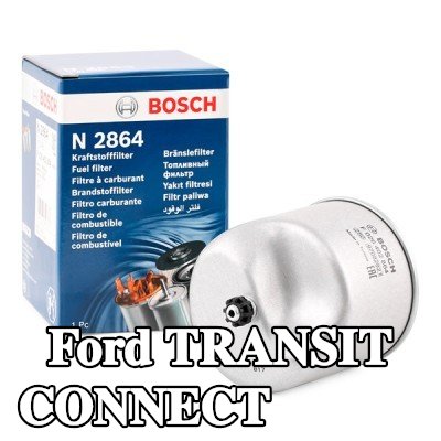 BOSCH مرشح الوقود — 2014 Ford Transit Connect