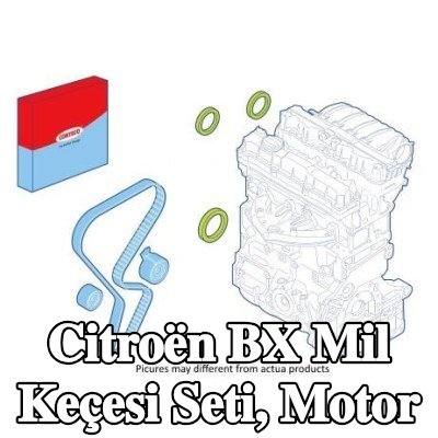 CORTECO Mil Conta Seti, motor kasnağı tarafı — Citroën Bx