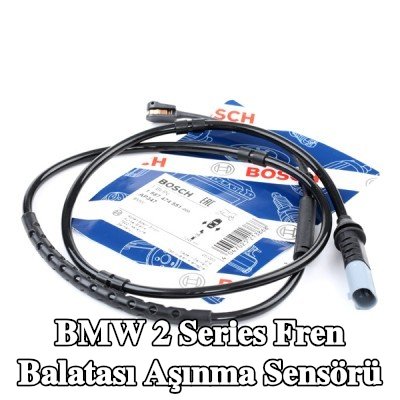 BOSCH Fren balatası aşınma sensörü Arka Aks — 2012 BMW 2 Series