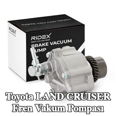 RIDEX Conta/sızdırmazlık elemanı olmayan fren vakum pompası — Toyota Land Cruiser