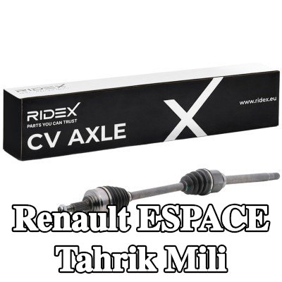 RIDEX Tahrik mili Ön Aks Sağ, 979mm — 2012 Renault Espace