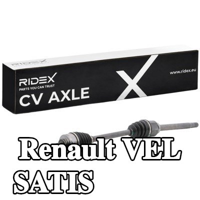 RIDEX عمود الدفع للمحور الأمامي الأيمن, 979mm — Renault Vel Satis