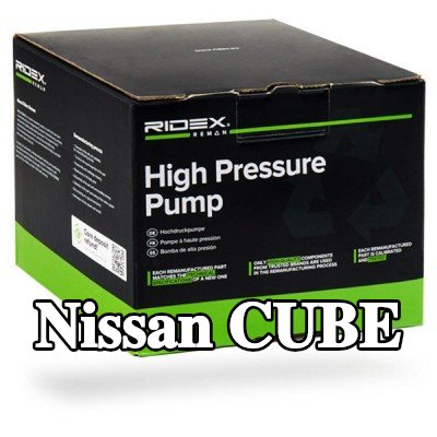 RIDEX REMAN مضخة وقود عالية الضغط — Nissan Cube