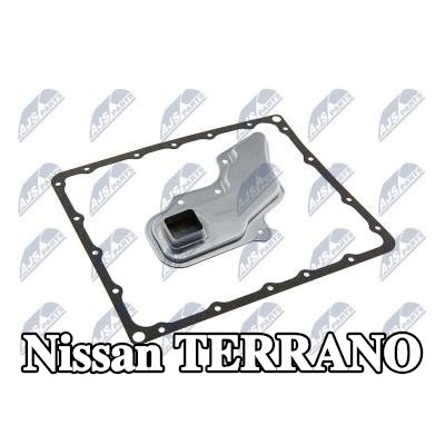 NTY مجموعة مرشح ناقل الحركة الأوتوماتيكي مع حشية/سداد — Nissan Terrano