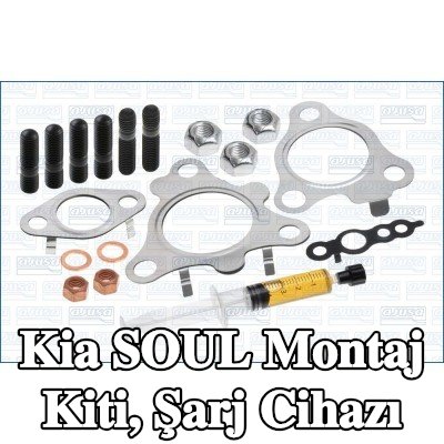 AJUSA Montaj Kiti, conta/sızdırmazlık elemanları ile şarj cihazı — Kia Soul