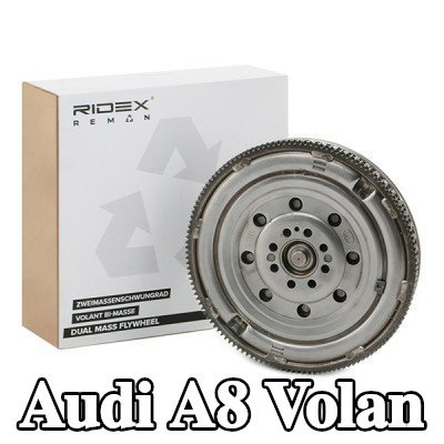 RIDEX REMAN Vida seti içermeyen volan, çift kütleli volanlı motorlar için — Audi A8