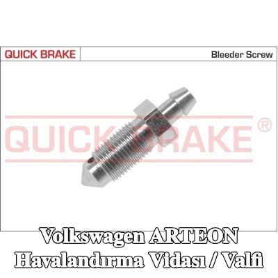 QUICK BRAKE Havalandırma vidası / valfi — Volkswagen Arteon