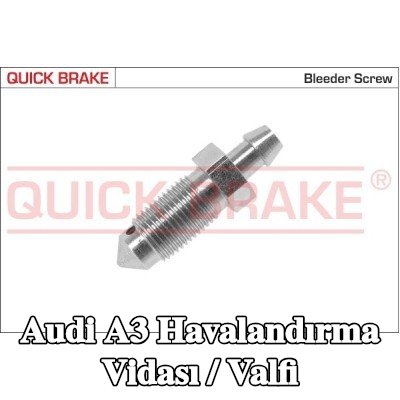 QUICK BRAKE Havalandırma vidası / valfi — 2014 Audi A3