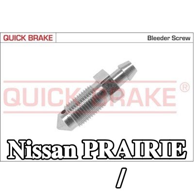 QUICK BRAKE برغي/صمام التهوية — Nissan Prairie