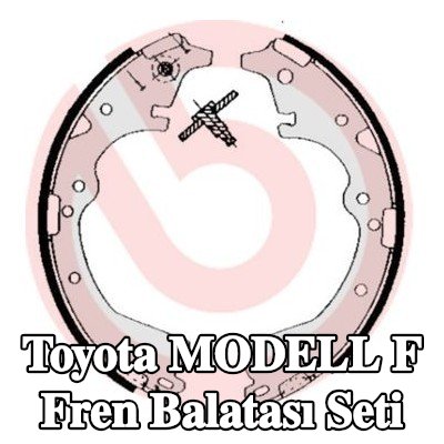 BREMBO Fren Balatası Seti — Toyota Modell F