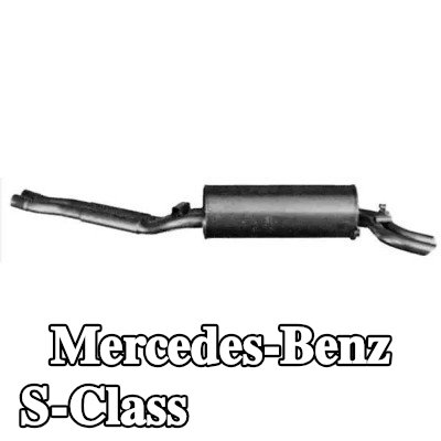 VEGAZ كاتم الصوت الخلفي الخلفي, 1670mm — 1990 Mercedes-Benz S-Class