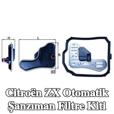MAHLE Conta/sızdırmazlık elemanı içeren otomatik şanzıman filtre kiti — Citroën Zx