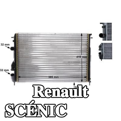 MAHLE مبرد المحرك — 2002 Renault Scénic