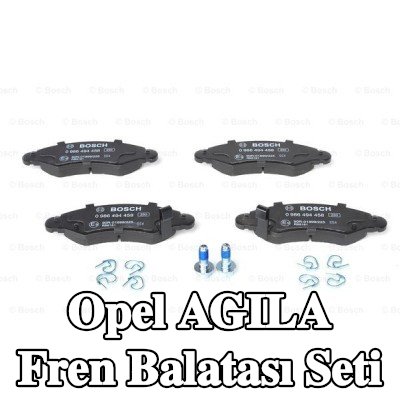 BOSCH Fren balatası seti 15, 5mm, gıcırtı önleyici plaka ile, cıvata/vida ile, montaj kılavuzu ile — 2002 Opel Agila