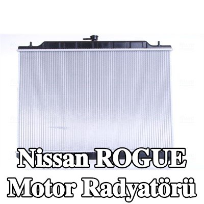 NISSENS Kapaksız motor radyatörü, genişletme deposu olmadan, contasız/sızdırmazlık elemanı olmadan — Nissan Rogue