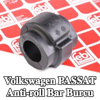 FEBI BILSTEIN Ön aks stabilizatör çubuğu burcu, 25mm, Kauçuk — 2000 Volkswagen Passat