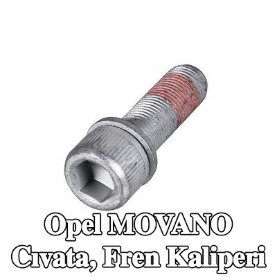 METZGER Cıvata, fren kaliperi Ön Aks Sol, Ön Aks Sağ — Opel Movano