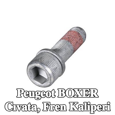 METZGER Cıvata, fren kaliperi Ön Aks Sol, Ön Aks Sağ — Peugeot Boxer