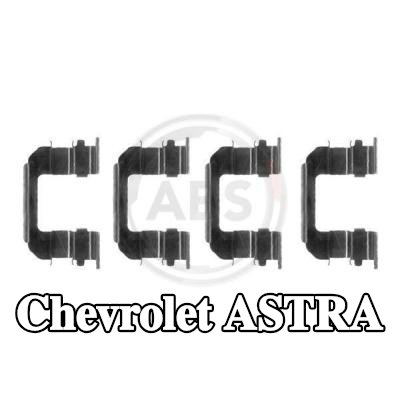 A.B.S. طقم تركيب وسادات الفرامل — 2000 Chevrolet Astra