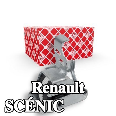 FEBI BILSTEIN حامل العادم الخلفي, المحور الخلفي — 2012 Renault Scénic