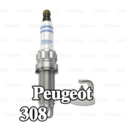 BOSCH حجم مفتاح شمعة الإشعال: 14 — 2012 Peugeot 308