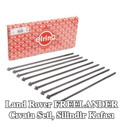 ELRING Cıvata Kiti, silindir kafası M9x1, 25x412 — 2000 Land Rover Freelander