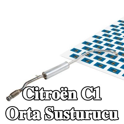 VEGAZ Orta susturucu 2150mm — 2016 Citroën C1