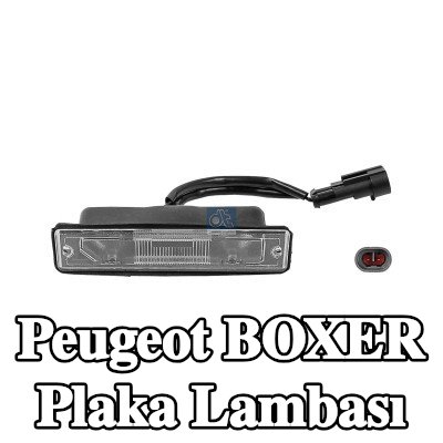 DT Spare Parts Plaka lambası — 2002 Peugeot Boxer