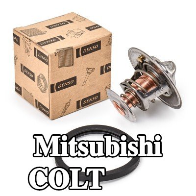 DENSO ثرموستات 82°C, مع حشيات/مانعات تسرب — 2002 Mitsubishi Colt