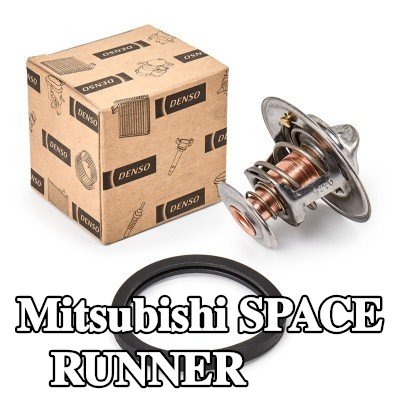 DENSO ثرموستات 82°C, مع حشيات/مانعات تسرب — 1997 Mitsubishi Space Runner