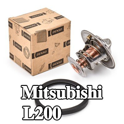 DENSO ثرموستات 82°C, مع حشيات/مانعات تسرب — 2002 Mitsubishi L200
