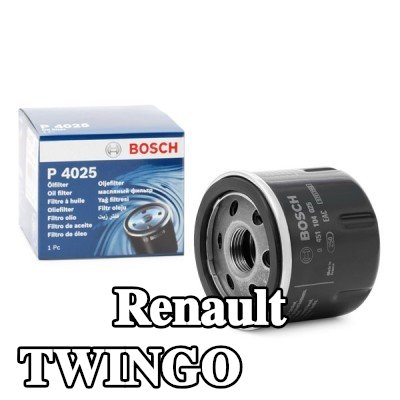 BOSCH فلتر الزيت مع صمام واحد مانع للرجوع — 2002 Renault Twingo