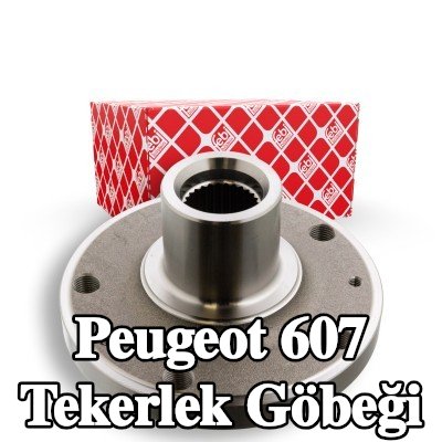 FEBI BILSTEIN Tekerlek göbeği ön aks sol, Ön Aks Sağ, tekerlek yatağı olmadan — Peugeot 607