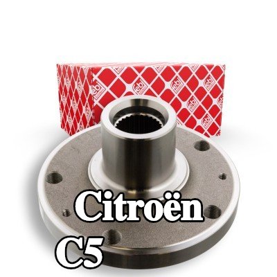 FEBI BILSTEIN محور العجلة المحور الأمامي الأيسر, المحور الأمامي الأيمن, بدون محمل عجلة — Citroën C5