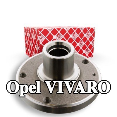 FEBI BILSTEIN محور العجلة المحور الأمامي الأيسر, المحور الأمامي الأيمن, بدون محمل عجلة — 2020 Opel Vivaro