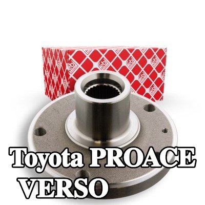 FEBI BILSTEIN محور العجلة المحور الأمامي الأيسر, المحور الأمامي الأيمن, بدون محمل عجلة — Toyota Proace Verso