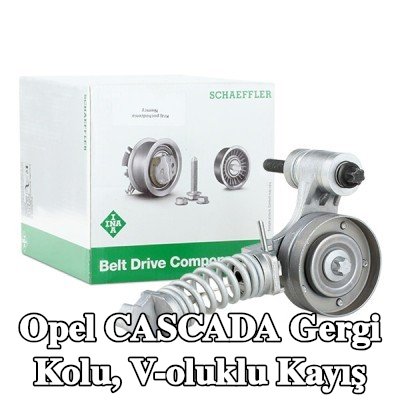 INA Gergi Kolu, V-oluklu kayış — 2016 Opel Cascada