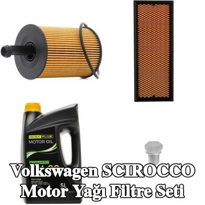 RIDEX PLUS Motor yağı filtre seti — Volkswagen Scirocco