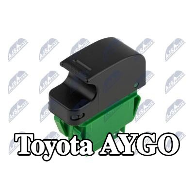 NTY مفتاح نافذة أمامي أيسر, أمامي أيمن — 2012 Toyota Aygo
