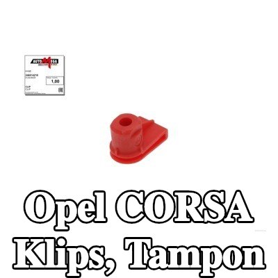 AUTOMEGA Klips, tampon — Opel Corsa