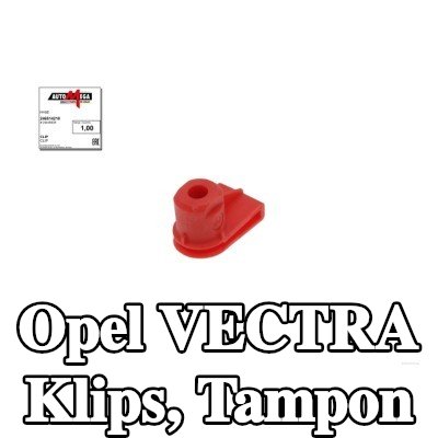 AUTOMEGA Klips, tampon — Opel Vectra